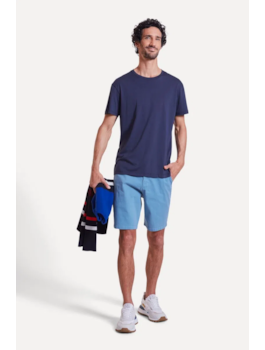 BERMUDA RESERVA MASC CASUAL IRON AZUL JEANS