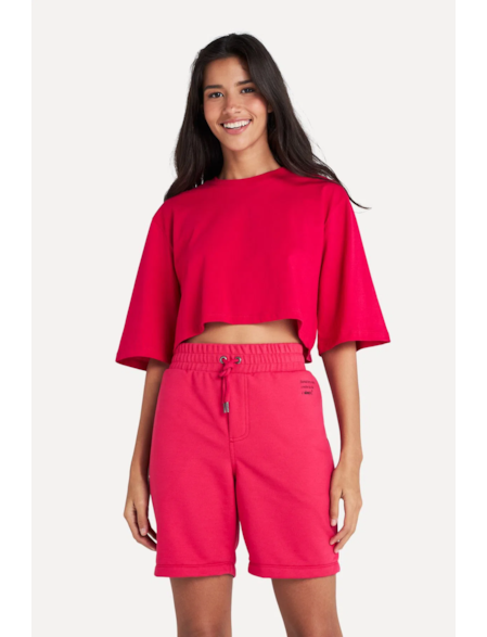 Blusa Cropped Rib Nó - Farm Mobile