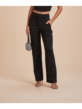 CALÇA EM MALHA PARIS PRETO