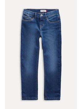 Calça Jeans Regular Raw Denim Azul Escuro - Aramis