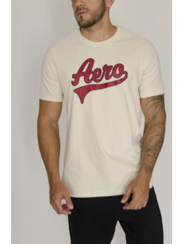CAMISETA MC MASCULINA AEROPOSTALE CREME