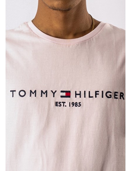 Camiseta Tommy Hilfiger Masculina Core Logo Tee Azul Marinho