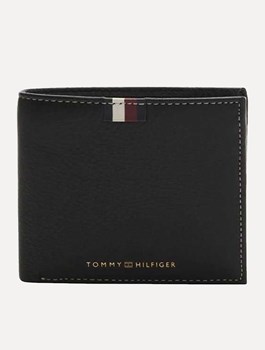 CARTEIRA TOMMY MAS TH CORP LEATHER CC AND COIN THBDS PRETO