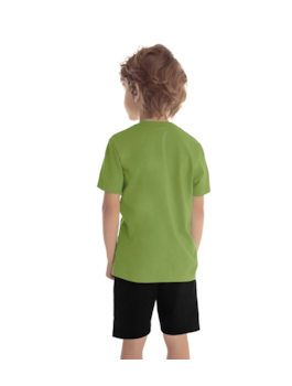 CONJUNTO MAS CAMIS SURF VIBES COQ C BERM MLT VERDE - 4/8