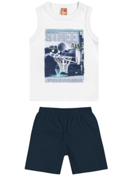 CONJUNTO MAS REGATA STREET GAME E BERM MLT - 4/8