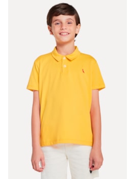POLO RESERVA MINI SM BASICA ATC AMARELO GEMA