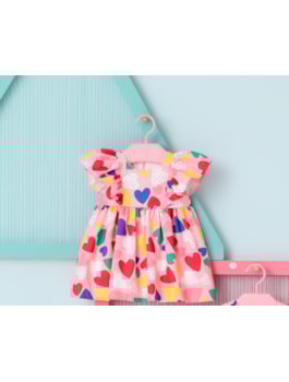VESTIDO BB LOVELY 028 MONSUCRE ROSA