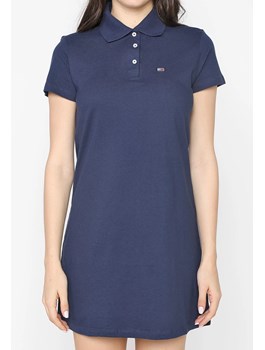 VESTIDO TOMMY JEANS AB BRANDED COLLAR POLO